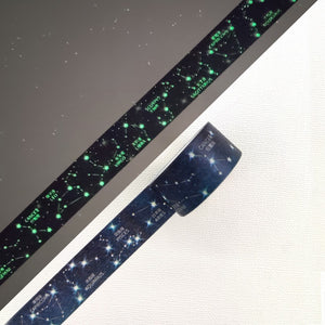 Luminous_Galaxy_Washi_Tape_Set_Black_Purple_Star_Colorful_Girl_25mm_6Rolls