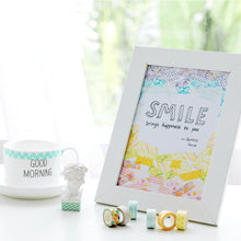 Load image into Gallery viewer, Mini_24Rolls_Washi_Tape_Micro_Small_Basic_Patterns_Macaron_10mm_3m