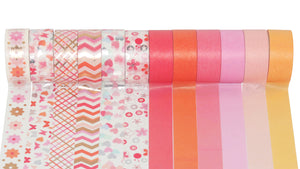 Red_Pink_Gold_Washi_Tape_Set_Colorful_Girl_15mm_12Rolls