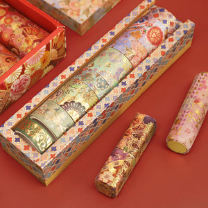 Splendid_Embroidery_Totem_Gold_Washi_Tape_Set_Wide_Flowers_Color_20mm_15Rolls