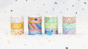 Spring_Gold_Washi_Tape_Set_Colorful_Girl_15mm_12Rolls