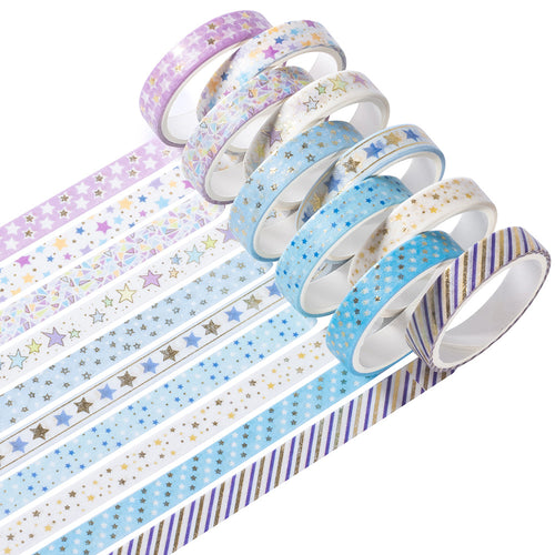 Stars_Gold_Washi_Tape_Set_Skinny_Foil_8mm_10Rolls