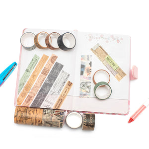 Vintage_Wide_Washi_Tape_Map_Stamp_Patterns_Grils_25mm_3m