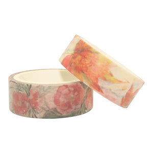Warm_Flowers_Washi_Tape_Set_Plants_Forest_Girl_15mm_10Rolls