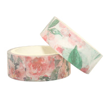 Load image into Gallery viewer, Warm_Flowers_Washi_Tape_Set_Plants_Forest_Girl_15mm_10Rolls