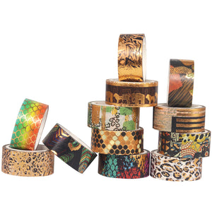 Wild_Animals_Washi_Tape_Gold_Foil_15mm_3m